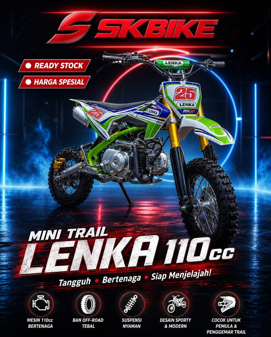 MINI TRAIL LENKA 110CC